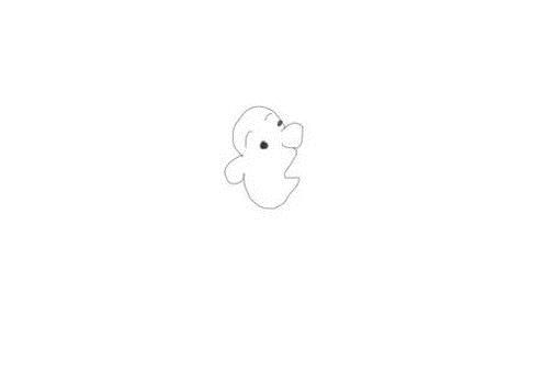 打篮球简笔画画法