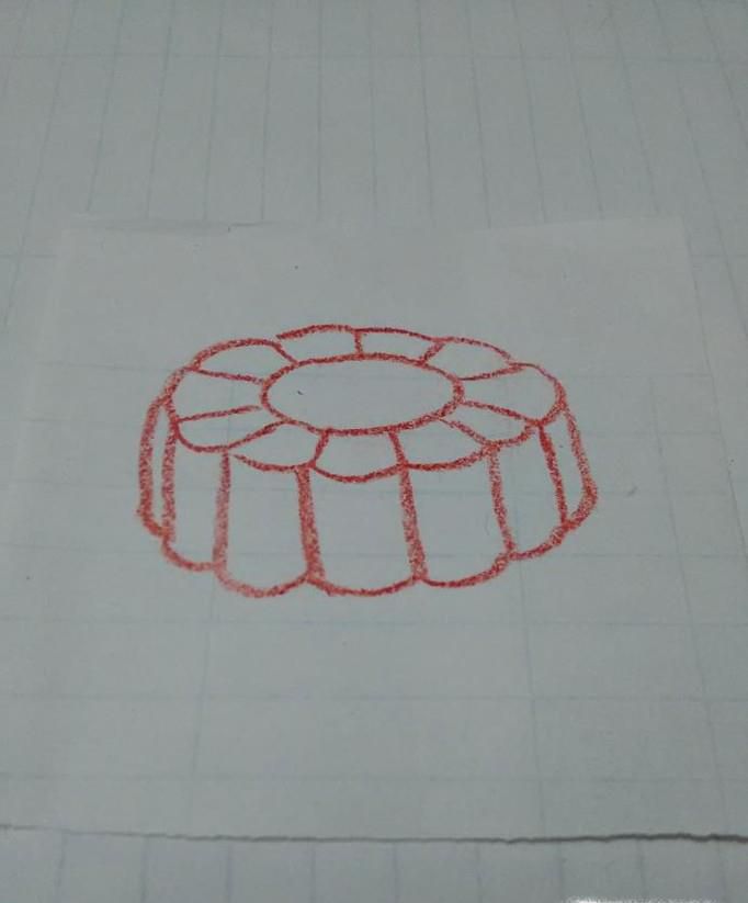 中秋的月饼怎么画