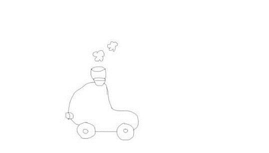 简笔画怎么画火车?