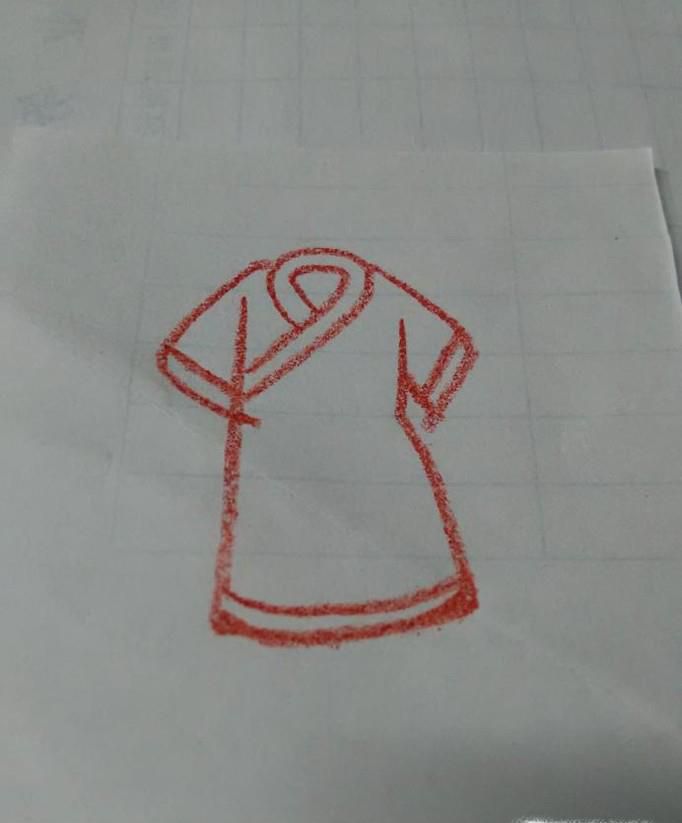 汉服的简笔画怎么画