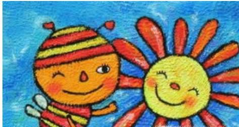 幼儿画中太阳的几种画法