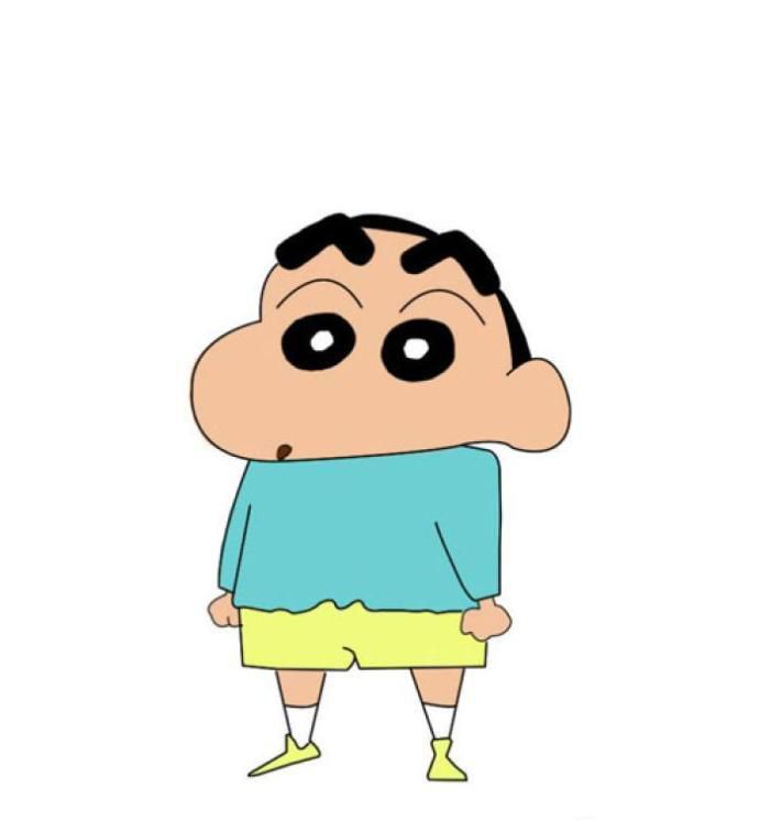 简笔画—蜡笔小新