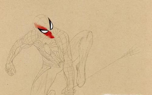 来画漫威漫画超级英雄,蜘蛛侠详细手绘教程
