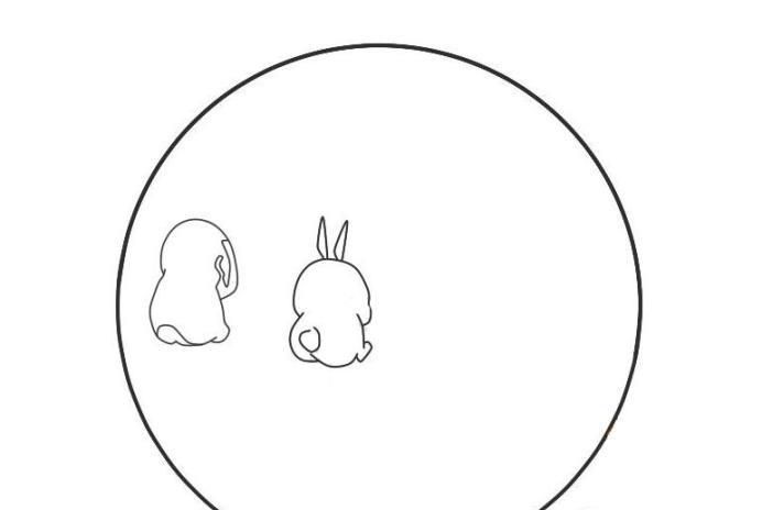 幼儿中秋赏月简笔画法