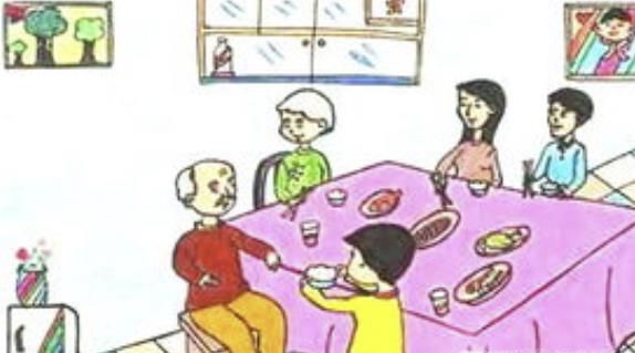 讲文明懂礼貌儿童画怎么画？