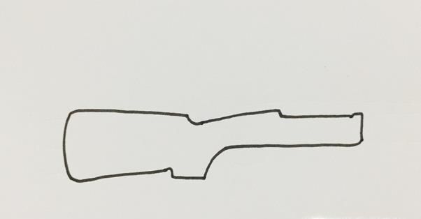 m24狙击枪怎么画？