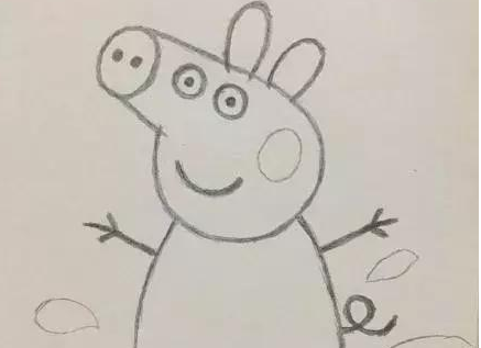 小猪佩奇简笔画