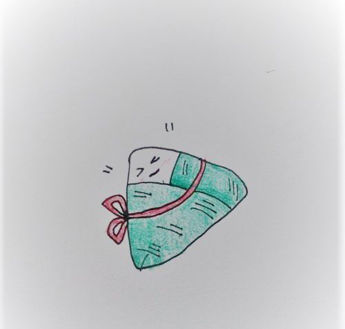 粽子的简笔画