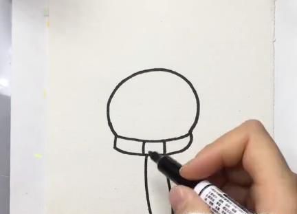 怎样画雪人简笔画?