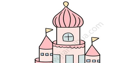 城堡简笔画