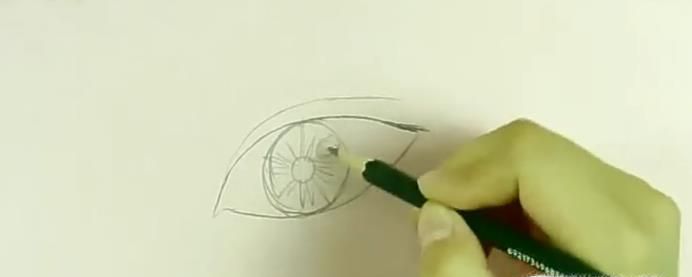 眼睛素描教程