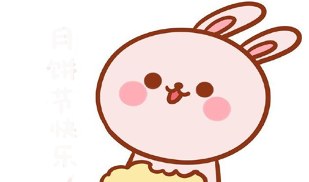 玉兔简笔画