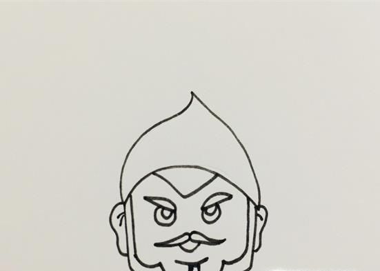 怎么画古代的士兵简笔画