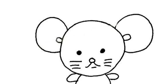 小老鼠简笔画