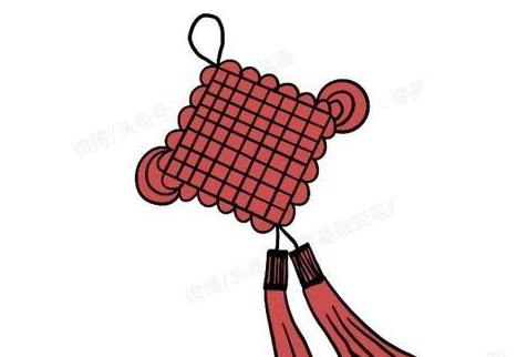 中国结简笔画