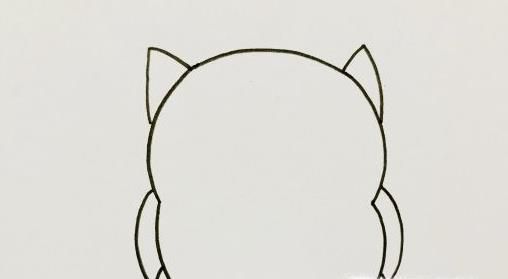 猫头鹰怎么画