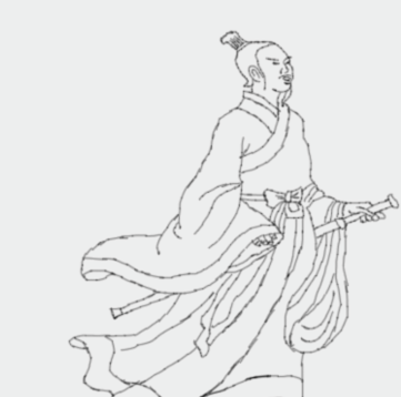 屈原简笔画