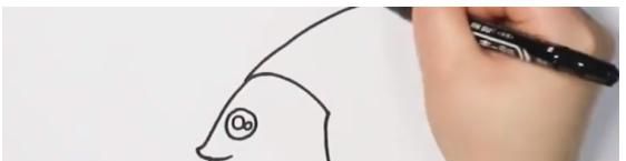 简笔画小鱼图文教程