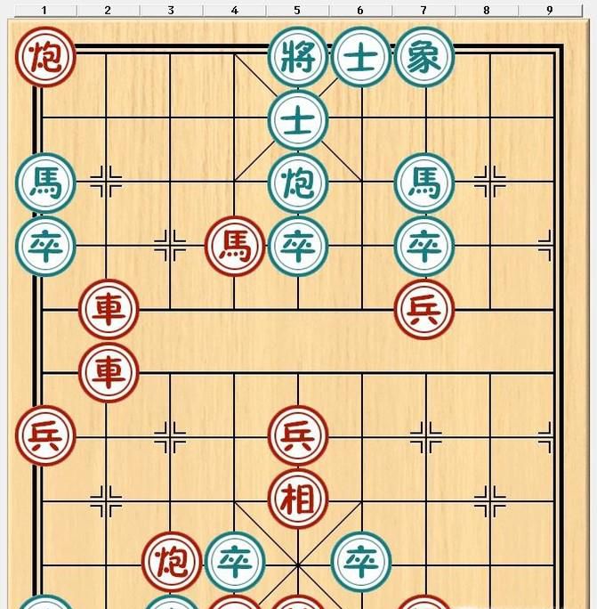 象棋残局之马蹀阏氏攻略