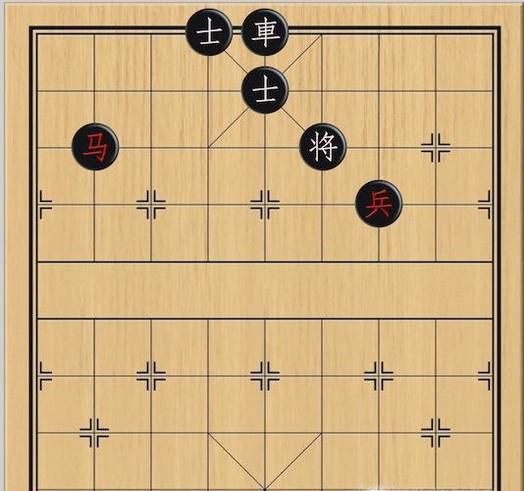 象棋：困杀车与将