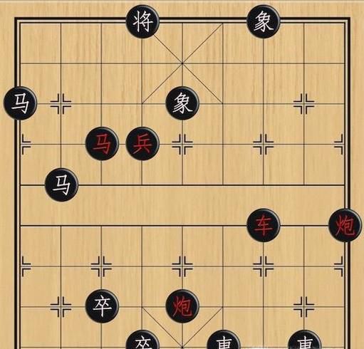象棋：弃子清障碍，兵借马威，点杀敌将
