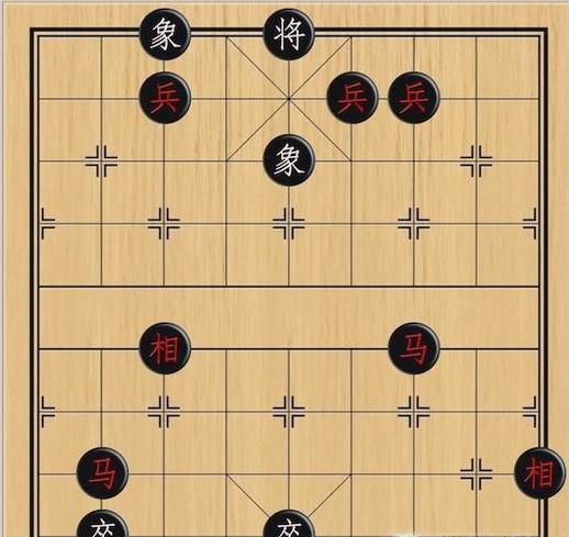 象棋：双马守城，护主保和
