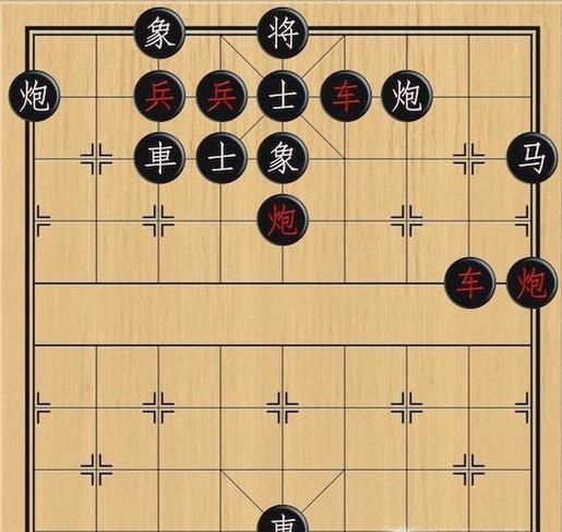 象棋:弃子让路,重炮杀敌