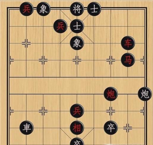 象棋：车马炮相互配合，杀敌取胜