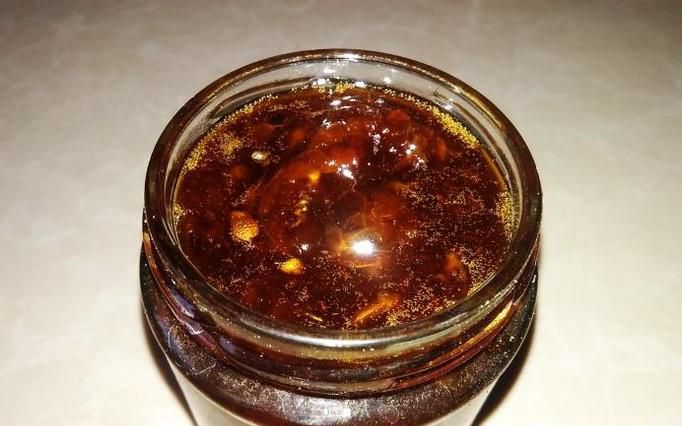 自做的百香果桔子膏
