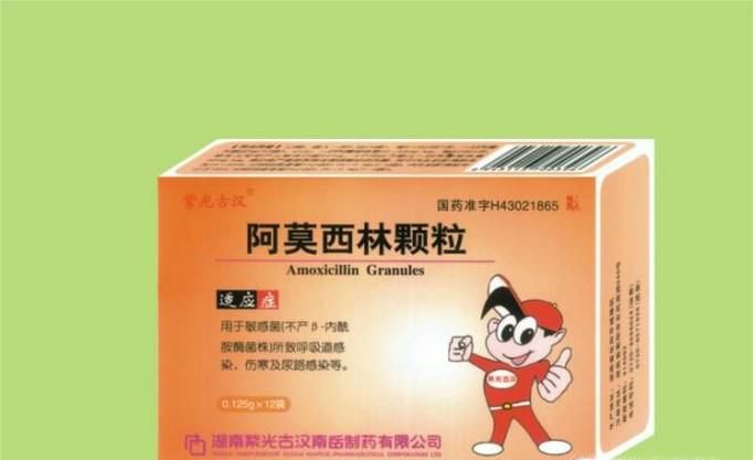 小孩感冒，能不能用阿莫西林颗粒?