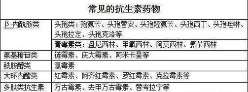 抗生素有什么作用